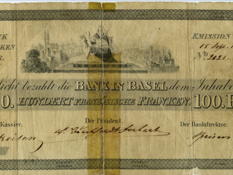 Basler Banknoten